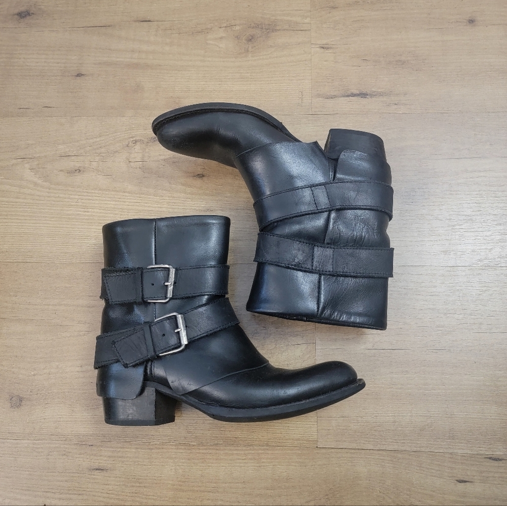 Sendra City Double Buckle Flat Boot